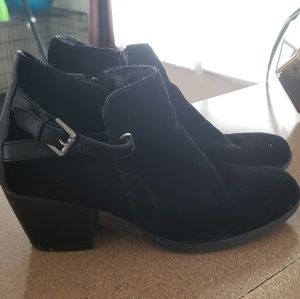 Suede Ankle Booties